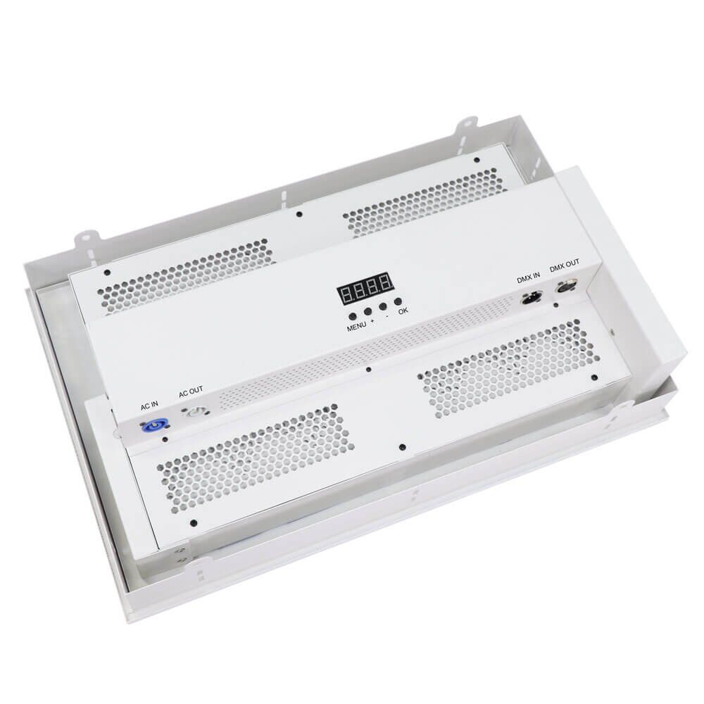 Bi-Color LED Motorized Flip Ceiling Recessed Panel 150W EC150 (2)